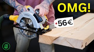 62cm Schnitttiefe 2 Sägeblätter 😮👉 Ganz ehrlich diese 56 EURO BOSCH KOPIE ist  Jonas Winkler [upl. by Lilli]