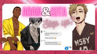 AranKita and Atsumu lyric prank simps with CryBaby  Atsumu Harem part 9  Haikyuu texts [upl. by Nwahsem242]