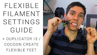 Guide to printing flexibles with a flexion extruder  Di3 flexible feet [upl. by Rivera509]