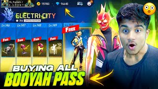 New Booyah Pass is OP 😍 How To Get Free 🤫💎  Free Fire Max [upl. by Atileda]