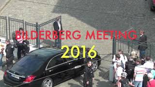 BILDERBERG MEETING 2016  The Swiss delegation arriving in Dresden [upl. by Kenji]