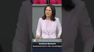 Annalena Baerbock B90Grüne Außenministerin [upl. by Llenyt]