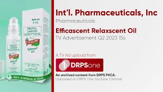 Efficascent Relaxscent Oil TV Ad Q2 2023 15s [upl. by Sedrul]