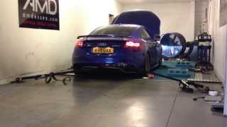 Audi TTRS APR Stage 2 dyno run [upl. by Kcinomod]