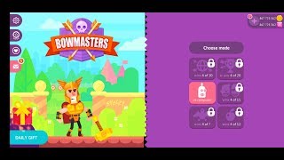 BowMasters 2126 Mod All Characters Unlocked UnliGemsCoins [upl. by Nafets]