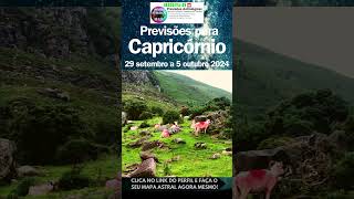 Signo CAPRICÓRNIO Horóscopo 29 setembro a 5 outubro capricornio capricórnio signodecapricornio [upl. by Ellenad]