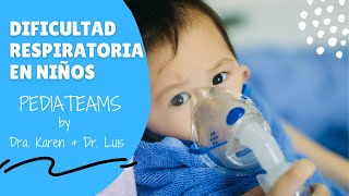 Dificultad Respiratoria en niños🤧 Aprende a identificarla [upl. by Lyon]