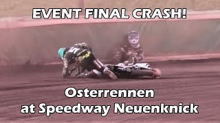 CRASH  FULL HEAT ALicense Final at Speedway Neuenknick Osterrennen 2018 [upl. by Ligetti]