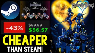 KINGDOM HEARTS IS OUT ON STEAM  GET IT CHEAPER THAN STEAM [upl. by Yoko]