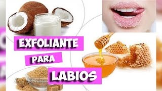 Labios lindos con este Exfoliante natural  EcoDaisy [upl. by Imoyik]