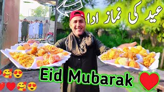 Eid Mubarak ♥️ Eid First Day  Eid alFitr  2024 Eid ul fitr  village food point musa khan [upl. by Hales275]