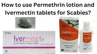 Permethrin lotion and cream as insecticide  For lice and scabies [upl. by Ettenom]