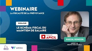 Le schéma fiscal du maintien de salaire [upl. by Kylila]