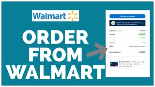 Walmart How to Order from Walmart  Make an Order From Walmartcom [upl. by Tsirc]