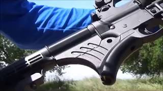 LedgeGrip Information and Shooting Demo for Featureless AR15 grip in California [upl. by Ojoj488]