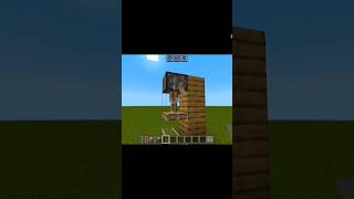 Tutorial for Floating Minecraft rail built minecraft gaming shorts [upl. by Teodoor]