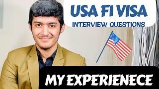 MY USA F1 VISA INTERVIEW EXPERIENCEHOW YOU CAN YOUR GET YOUR F1 VISA USA [upl. by Nedia]