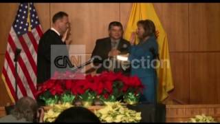 NMGOV MARTINEZ SWORN IN FOR SECOND TERM [upl. by Azmah172]