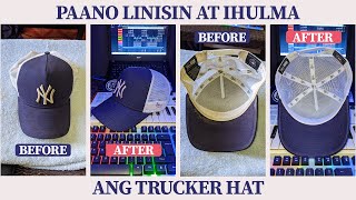 How to Clean amp Reshape a Trucker Hat [upl. by Rockel]