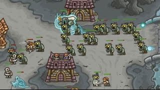 Kingdom Rush Frontiers  Veteran Heroic Challenge  Desecrated Grove [upl. by Nnylahs]