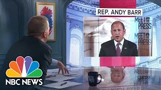 Rep Andy Barr ‘Politicians Who Obsess Over The Past Are Not In Touch’ [upl. by Roz]