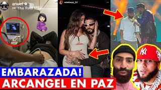 INCREIBLE LA NOVIA DE ANUEL EMBARAZADA Y ARCANGEL EN PAZ CON ANUEL EL ALFA RESPONDE [upl. by Arthur]