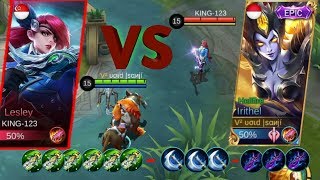 IRITHEL VS LESLEY FULL BLADE OF DESPAIR  HERO YANG SUDAH JARANG DI PICK DI RANKED [upl. by Nert]