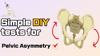 Want to check which side your pelvis is rotated to Simple tests for Pelvic rotationShiftHeight [upl. by Jakie186]