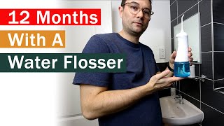 12 months with a water flosser The Cordless Morpilot Water Flosser from Amazon [upl. by Freemon]