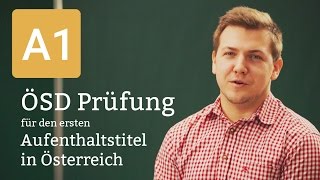 ÖSD A1 Prüfung Deutsch für den ersten Aufenthaltstitel in Österreich [upl. by Kidder170]