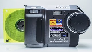 Sony Mavica FD85  Floppy Disk Camera Review [upl. by Llertrac572]