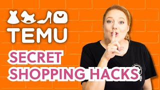 🤫 TEMU SHOPPING HACKS amp TIPS YOU DIDN’T KNOW EXISTED 🤫 [upl. by Dnallor]