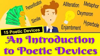 Poetic Devices An Introduction to 15 Poetic Devices [upl. by Nylime426]