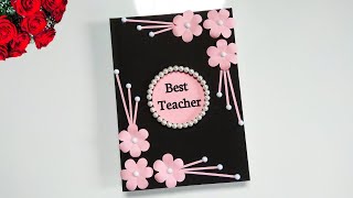 DIY Teachers day card ideas  Teachers day card making ideas  How to make Teachers day card easy [upl. by Aivatnuhs]