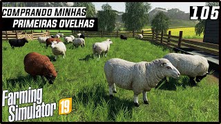 COMPRANDO MINHAS PRIMEIRAS OVELHAS  FARMING SIMULATOR 19 105 PTBR [upl. by Debo]