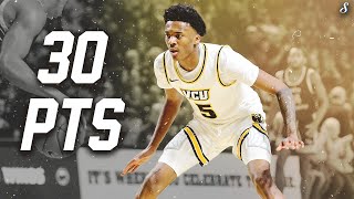 VCUs NahShon Hyland Could Not Miss Last Night  Full Highlights vs 12920  30 Points [upl. by Magnien]