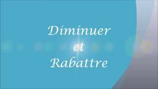 Diminuer et rabattre les mailles [upl. by Lipsey386]