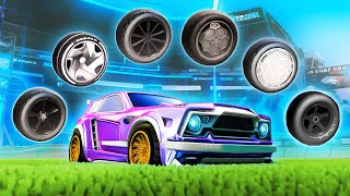 50 Best TRYHARD WHEELS In 2023 Rocket League… [upl. by Nevek]