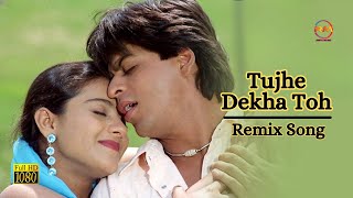 Tujhe Dekha To Ye Jana Sanam  Shah Rukh Khan  Kajol  Lata Mangeshkar  Udit Narayan [upl. by Eirahs]