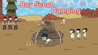 Boy Scout camping Ft GiosAnimation And MarkieDo  P1 [upl. by Gnos]