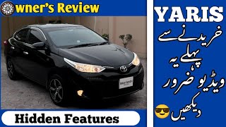 Toyota yaris 15 ativ X cvt in pakistan Toyota Yaris owners full review Yaris Price features [upl. by Notloc]