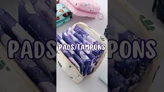 PERIOD KIT FOR SCHOOL 🏫❤✨ [upl. by Baxie]