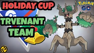 Trevenant Team is Unbeatable in Holiday Cup Pokemon Go Battle League [upl. by Kohsa]