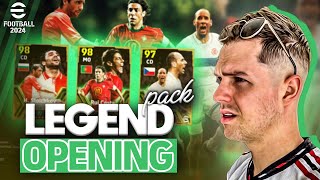 eFootball 2024  LEGEND PACK OPENING  KOLLER RUI COSTA amp STOICHKOV [upl. by Edmon226]