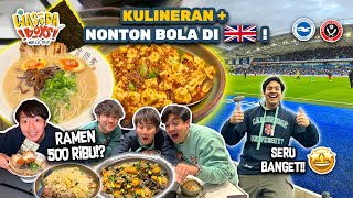 RAMEN 500 RIBU DI LONDON MAKAN DI CHINA TOWN  NONTON BOLA DI LONDON  WORLD TRIP 65 [upl. by Nauqyt572]