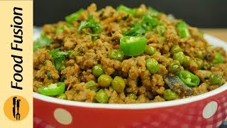 Matar Qeema Recipe By Food Fusion [upl. by Adnilec550]