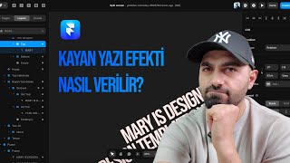 Framer Kayan Yazı Efekti Scroll Transform  Websitene seviye atlat [upl. by Akirdnahs]