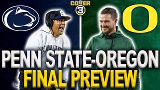 Big Ten Championship Preview amp Picks  Penn StateOregon  Cover 3 Podcast [upl. by Aros]