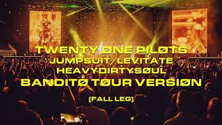 twenty one pilots  JumpsuitLevitateHeavydirtysoul Bandito Tour Intro Fall Leg [upl. by Uwkuhceki]