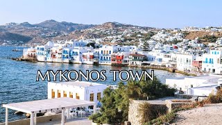 Exploring Mykonos town greece vacation [upl. by Lasala]